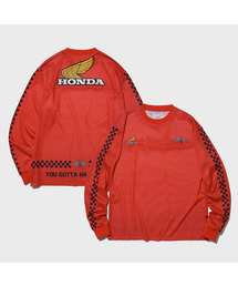 Wappen Leather Varsity Jacket_Black（ライダースジャケット）｜HONDA