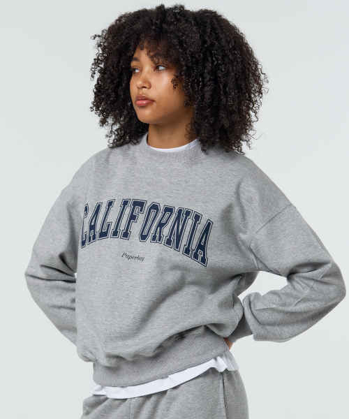 PAPERBOY(ペーパーボーイ)の「カリフォルニア スウェットシャツ-メランジ(スウェット・レディース・その他・MEDIUM/LARGE/X-LARGE/SMALL)」の5枚目の写真