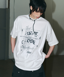 ANOLORCODE（アノローコード）の「コード半袖(ホワイト)（Tシャツ/カットソー）」