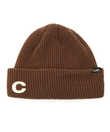 UNDERCONTROL（アンダーコントロール）の「ショートビーニー BEANIE / マリンフィット / ダブルタブ / O ブラウン（ニットキャップ/ビーニー）」