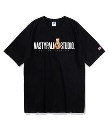 NP STUDIO（エヌピースタジオ）の「Art Graphic Logo T-Shirt Black（Tシャツ/カットソー）」