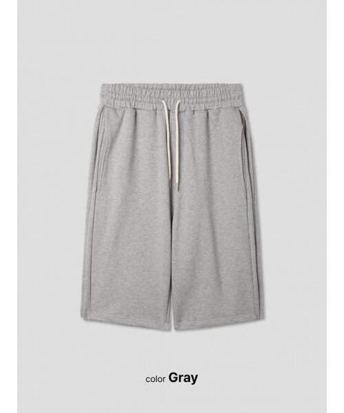 APOSTROPHE COMMA(アポストロフィコンマ)の「ワイドサイドピンタックバンディングハーフパンツ_ピンク(その他パンツ・メンズ・その他・LARGE/MEDIUM/SMALL)」の2枚目の写真