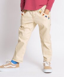 BIT'Z（ビッツ）の「木のおもちゃ刺繍テーパードパンツ（その他パンツ）」