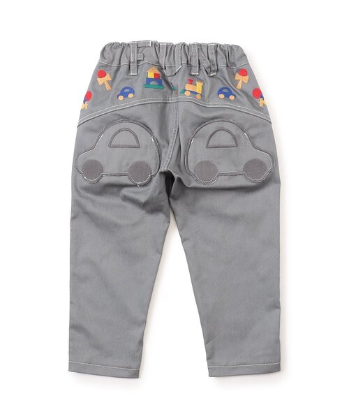 BIT'Z（ビッツ）の「木のおもちゃ刺繍テーパードパンツ（その他パンツ・キッズ・グレー/キナリ/インディゴブルー・80/120/110/100/95/90）」の12枚目の写真