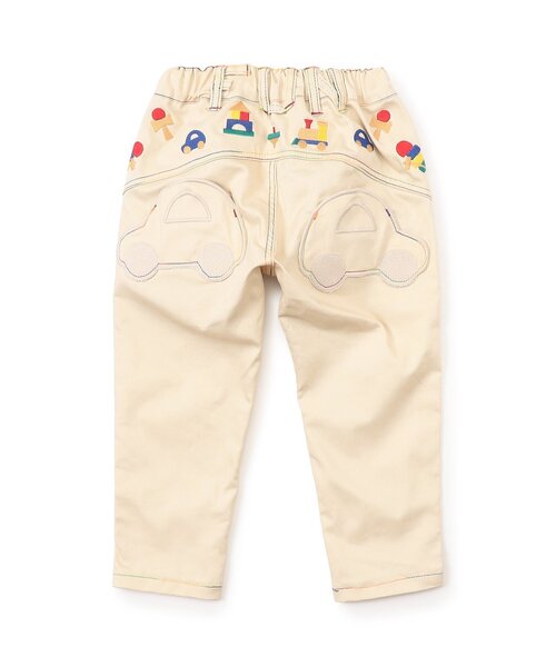 BIT'Z（ビッツ）の「木のおもちゃ刺繍テーパードパンツ（その他パンツ・キッズ・グレー/キナリ/インディゴブルー・80/120/110/100/95/90）」の13枚目の写真