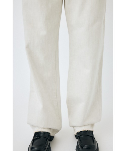 MOUSSY(マウジー)の「HW WHT LOOSE STRAIGHT(デニムパンツ・レディース・ホワイト・23inch/24inch/25inch/26inch)」の10枚目の写真