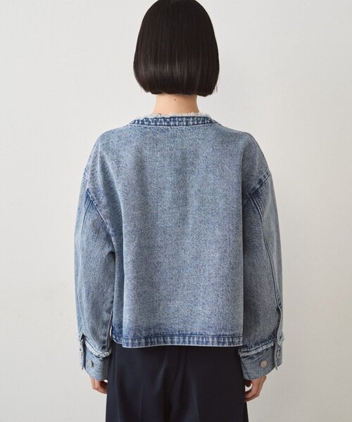 デニムショートジャケット（デニムジャケット）｜LOUNGEDRESS
