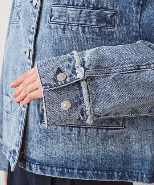 デニムショートジャケット（デニムジャケット）｜LOUNGEDRESS