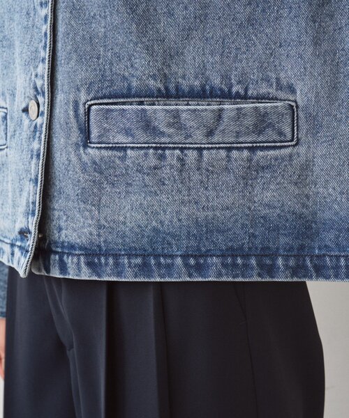 デニムショートジャケット（デニムジャケット）｜LOUNGEDRESS