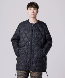 【TAION】ミリタリー M65 ライナーWジップ ダウンジャケット-ソフトシェル / MILITARY M65 LINER W-ZIP DOWN JKT