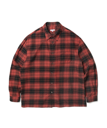 LELALES（レラレス）の「センウェル フランネルチェックシャツ - レッド（シャツ/ブラウス）」