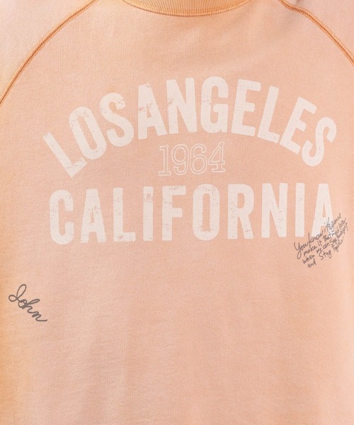 BAYFLOW(ベイフロー)の「ダメージラクガキスウェット(スウェット・メンズ・オレンジ/チャコール/サックスブルー/グレー・MEDIUM/LARGE)」の6枚目の写真