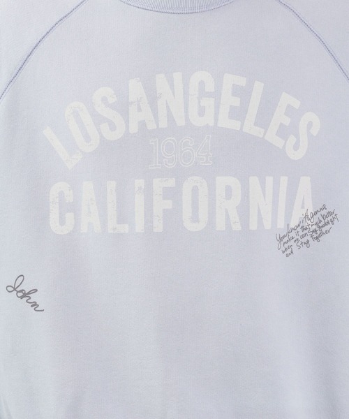 BAYFLOW(ベイフロー)の「ダメージラクガキスウェット(スウェット・メンズ・オレンジ/チャコール/サックスブルー/グレー・MEDIUM/LARGE)」の9枚目の写真