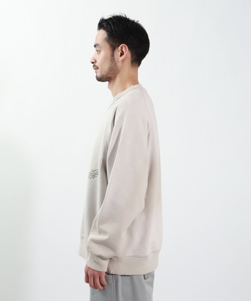 BAYFLOW(ベイフロー)の「ダメージラクガキスウェット(スウェット・メンズ・オレンジ/チャコール/サックスブルー/グレー・MEDIUM/LARGE)」の12枚目の写真