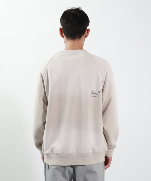 BAYFLOW(ベイフロー)の「ダメージラクガキスウェット(スウェット・メンズ・オレンジ/チャコール/サックスブルー/グレー・MEDIUM/LARGE)」の13枚目の写真