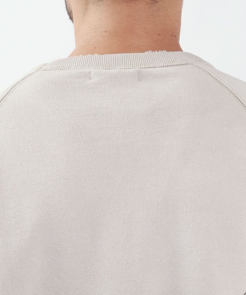 BAYFLOW(ベイフロー)の「ダメージラクガキスウェット(スウェット・メンズ・オレンジ/チャコール/サックスブルー/グレー・MEDIUM/LARGE)」の17枚目の写真