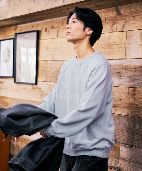 新品】NANGA × BAYFLOW バックプリント スウェット グレー М BAYFLOW 