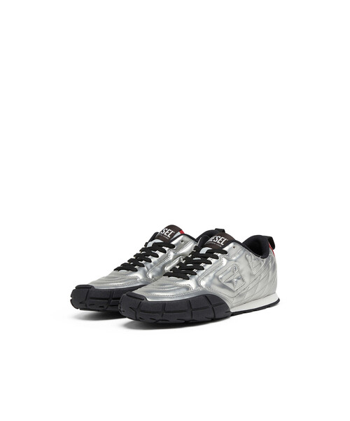 DIESEL(ディーゼル)の「ウィメンズ ローカットスニーカー S-PAGODHA LOW W(スニーカー・レディース・シルバー・39/37/38/36)」の5枚目の写真