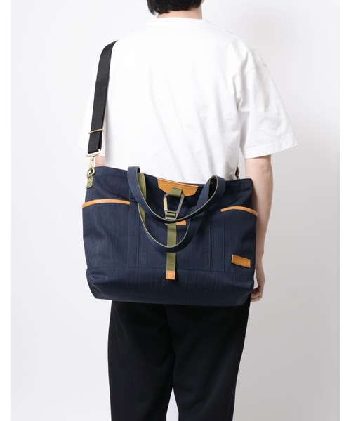 master-piece(マスターピース)の「master-piece / Link 2WAY トートバッグ / No.02354-v2(トートバッグ・メンズ・ネイビー/ブルー系その他/ブラック・FREE)」の20枚目の写真