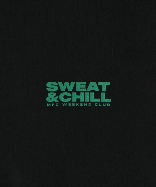 MFC STORE（エムエフシーストア）の「MFC STORE WEEKEND CLUB SCHEDULE BIG SILHOUETTE CREWNECK（スウェット・メンズ・ブラック/アッシュ・M/L/XL）」の18枚目の写真