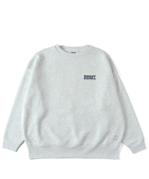 MFC STORE（エムエフシーストア）の「MFC STORE WEEKEND CLUB SCHEDULE BIG SILHOUETTE CREWNECK（スウェット・メンズ・ブラック/アッシュ・M/L/XL）」の14枚目の写真