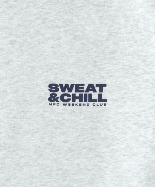 MFC STORE（エムエフシーストア）の「MFC STORE WEEKEND CLUB SCHEDULE BIG SILHOUETTE CREWNECK（スウェット・メンズ・ブラック/アッシュ・M/L/XL）」の12枚目の写真