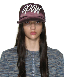 PARTIMENTO WOMEN（パルティメントウィメン）の「PW デミッジ グランデッド キャップ_バーガンディ（キャップ）」