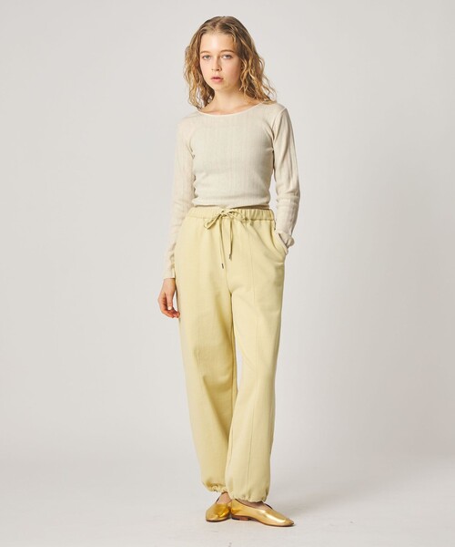 Steven Alan(スティーブンアラン)の「<Steven Alan>アイレット プルオーバー(ニット/セーター・レディース・オフホワイト/ブラック・FREE)」の3枚目の写真