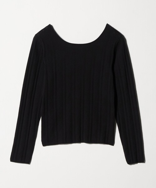 Steven Alan(スティーブンアラン)の「<Steven Alan>アイレット プルオーバー(ニット/セーター・レディース・オフホワイト/ブラック・FREE)」の8枚目の写真