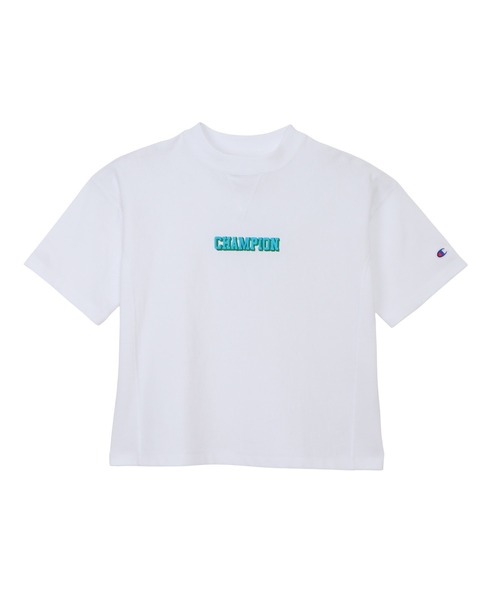 Champion(チャンピオン)の「【Champion/チャンピオン】レディース リバースウィーブ(R) ショートスリーブTシャツ(Tシャツ/カットソー・レディース・ブルー系その他3/ベージュ系その他3/ホワイト/ネイビー・LARGE/MEDIUM)」の1枚目の写真