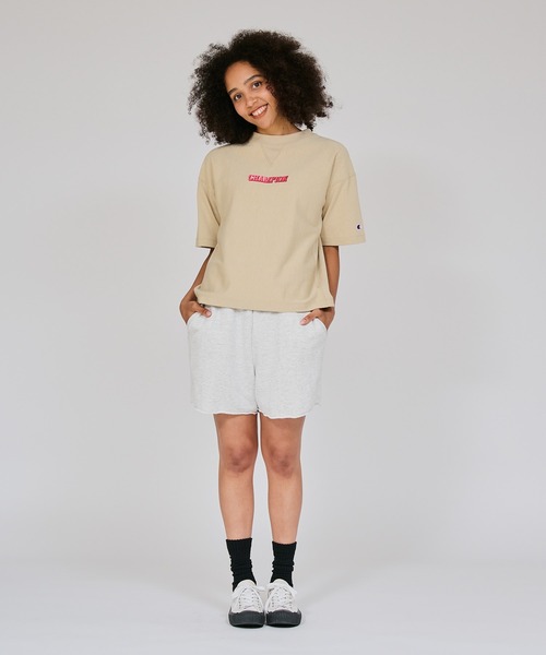 Champion(チャンピオン)の「【Champion/チャンピオン】レディース リバースウィーブ(R) ショートスリーブTシャツ(Tシャツ/カットソー・レディース・ブルー系その他3/ベージュ系その他3/ホワイト/ネイビー・LARGE/MEDIUM)」の10枚目の写真