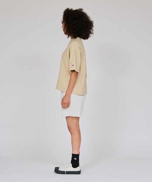 Champion(チャンピオン)の「【Champion/チャンピオン】レディース リバースウィーブ(R) ショートスリーブTシャツ(Tシャツ/カットソー・レディース・ブルー系その他3/ベージュ系その他3/ホワイト/ネイビー・LARGE/MEDIUM)」の11枚目の写真