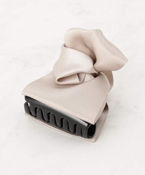 SHOO・LA・RUE（シューラルー）の「バンスクリップ（その他ヘアアクセサリー・レディース・ブラック/ナチュラル・00）」の4枚目の写真