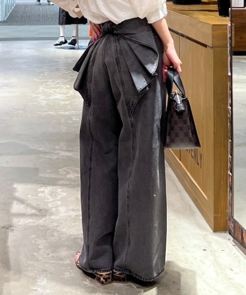 ビッグリボンデニムパンツ（デニムパンツ）｜RODEO CROWNS WIDE BOWL