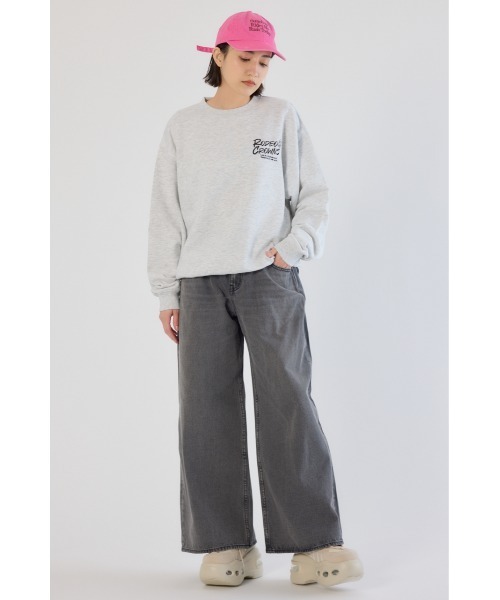 RODEO CROWNS WIDE BOWL（ロデオクラウンズワイドボウル）の「ビッグリボンデニムパンツ（デニムパンツ・レディース・ブラック/ワンウォッシュ/ブルー・MEDIUM/SMALL）」の13枚目の写真