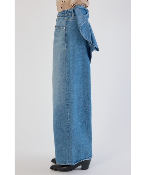 RODEO CROWNS WIDE BOWL（ロデオクラウンズワイドボウル）の「ビッグリボンデニムパンツ（デニムパンツ・レディース・ブラック/ワンウォッシュ/ブルー・MEDIUM/SMALL）」の21枚目の写真