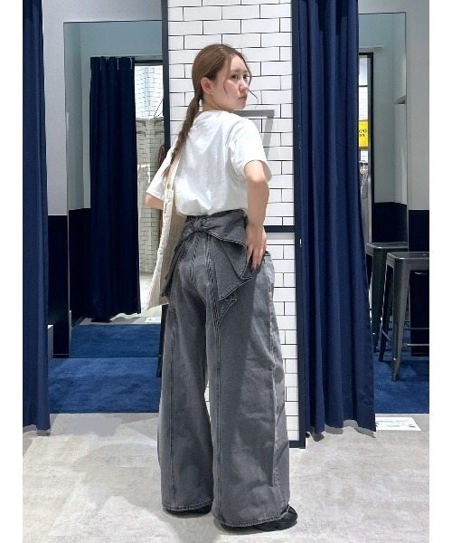 ビッグリボンデニムパンツ（デニムパンツ）｜RODEO CROWNS WIDE BOWL