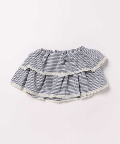 LOWRYS FARM（ローリーズファーム）の「マルチＷＡＹチェックレース　643007（ベルト・キッズ・ブラック/グレー・MEDIUM/SMALL）」の3枚目の写真