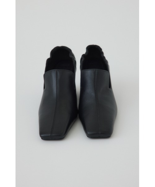 RIM.ARK（リムアーク）の「【PRE ORDER】Leather square toe heel（パンプス・レディース・ブラック/ベージュ・38/37/36/39）」の4枚目の写真