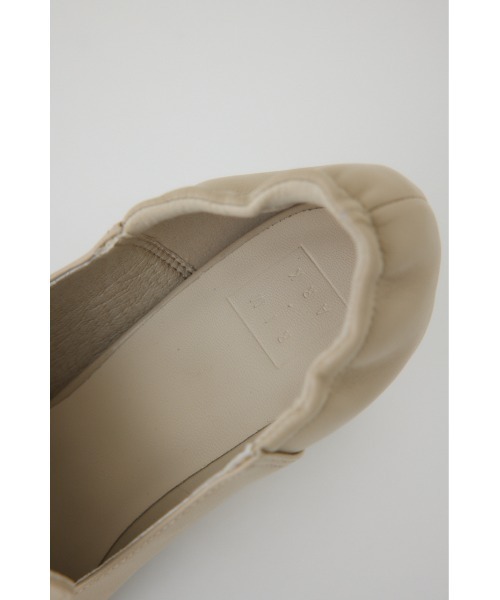 RIM.ARK（リムアーク）の「【PRE ORDER】Leather square toe heel（パンプス・レディース・ブラック/ベージュ・38/37/36/39）」の9枚目の写真