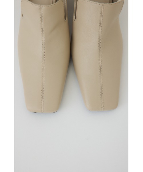 RIM.ARK（リムアーク）の「【PRE ORDER】Leather square toe heel（パンプス・レディース・ブラック/ベージュ・38/37/36/39）」の8枚目の写真