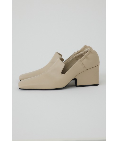 RIM.ARK（リムアーク）の「【PRE ORDER】Leather square toe heel（パンプス・レディース・ブラック/ベージュ・38/37/36/39）」の13枚目の写真