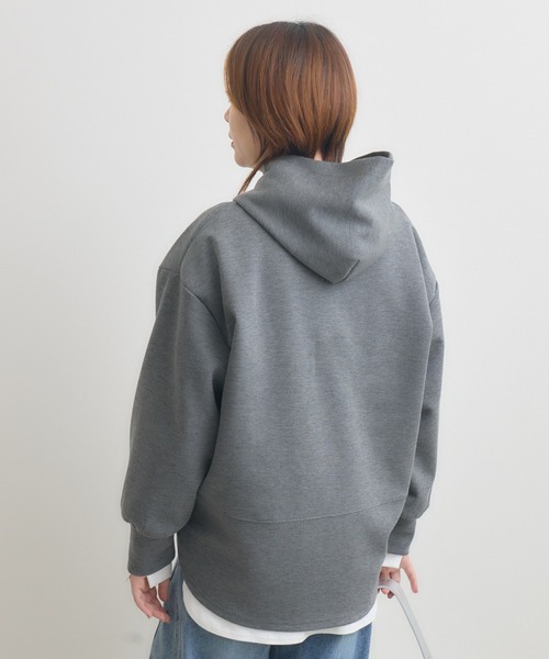 KATHARINE ROSS（キャサリンロス）の「【KATHARINE ROSS】シンプルロゴコクーンパーカー（パーカー・レディース・アイボリー/グレー/ネイビー/パープル・FREE）」の17枚目の写真