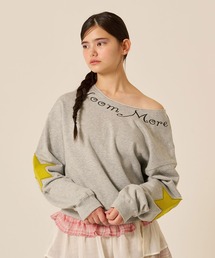 TINA：JOJUN | 裏毛 オフショル Bloom More スウェット TINA：JOJUN(スウェット)