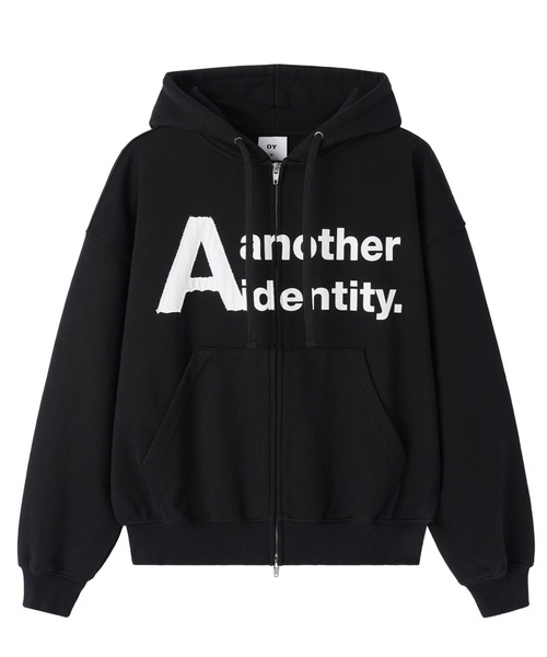 OY(オーワイ)の「『OY/オーワイ』A IDENTITY HOODIE ZIP UP/Aアイデンティティージップアップパーカー(パーカー・メンズ・ブラック/ネイビー・L/M)」の15枚目の写真