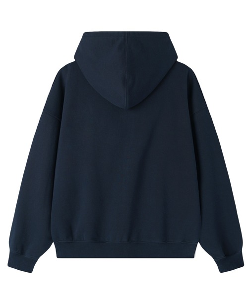 OY(オーワイ)の「『OY/オーワイ』A IDENTITY HOODIE ZIP UP/Aアイデンティティージップアップパーカー(パーカー・メンズ・ブラック/ネイビー・L/M)」の18枚目の写真