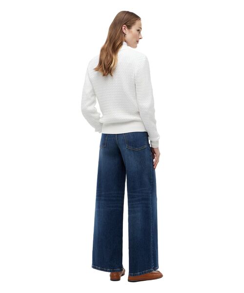 TOMMY HILFIGER（トミーヒルフィガー）の「ファインゲージケーブルロングスリーブカーディガン（ニット/セーター・レディース・ホワイト/マルチ・SMALL/MEDIUM/XX-SMALL/X-SMALL）」の15枚目の写真