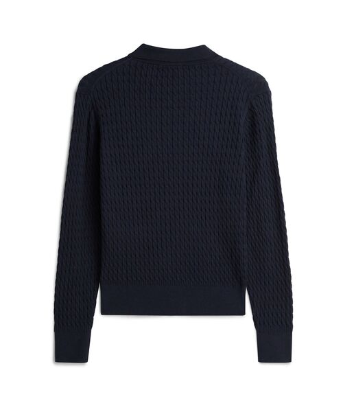 TOMMY HILFIGER（トミーヒルフィガー）の「ファインゲージケーブルロングスリーブカーディガン（ニット/セーター・レディース・ホワイト/マルチ・SMALL/MEDIUM/XX-SMALL/X-SMALL）」の12枚目の写真