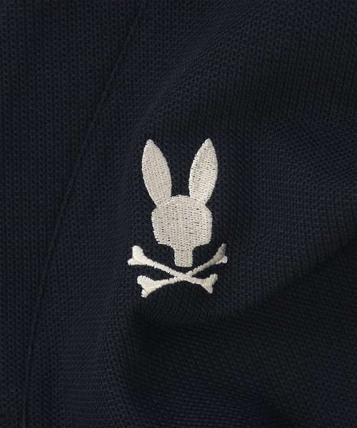 Psycho Bunny(サイコバニー)の「コンフォート ケーブルカーディガン(カーディガン/ボレロ・メンズ・ネイビー/ライトベージュ・MEDIUM/SMALL/X-LARGE/LARGE)」の8枚目の写真