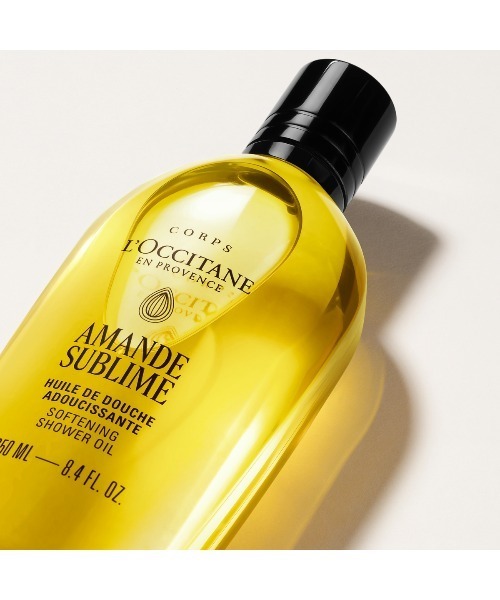 L'OCCITANE(ロクシタン)の「アマンドスブリーム シャワーオイル 250mL ボディソープ(石鹸/ボディソープ・レディース・その他・FREE)」の6枚目の写真